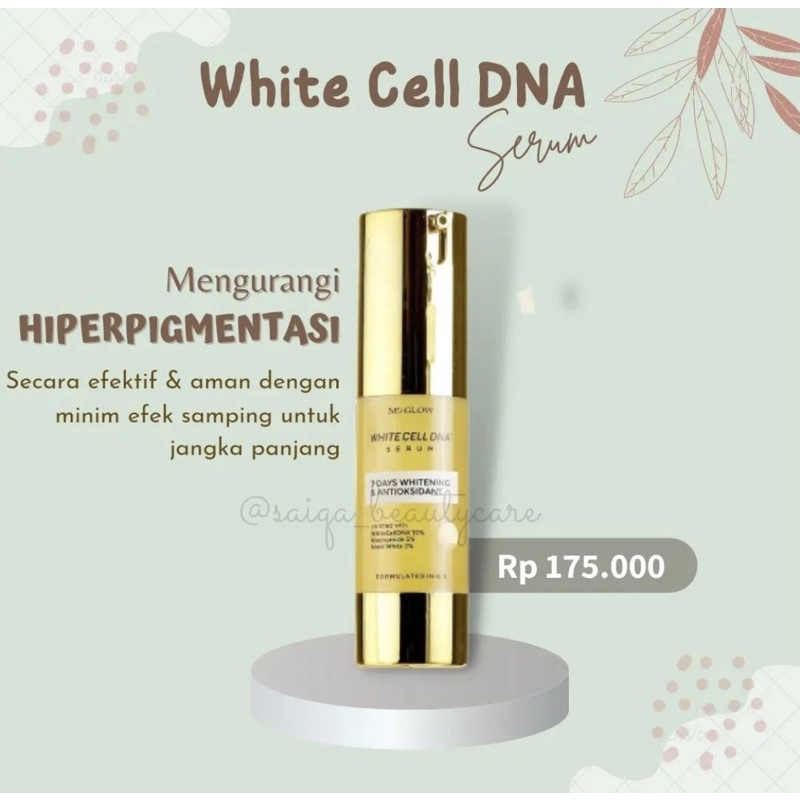 Serum White cell dna Ms Glow / Serum gold ms glow / Serum Luminous