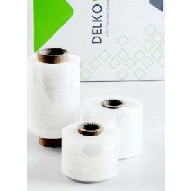 ⅎ Stretch Film 50CmX150M Biru 1 Roll Plastik Wrap Plastik Wrapping - Putih ♞