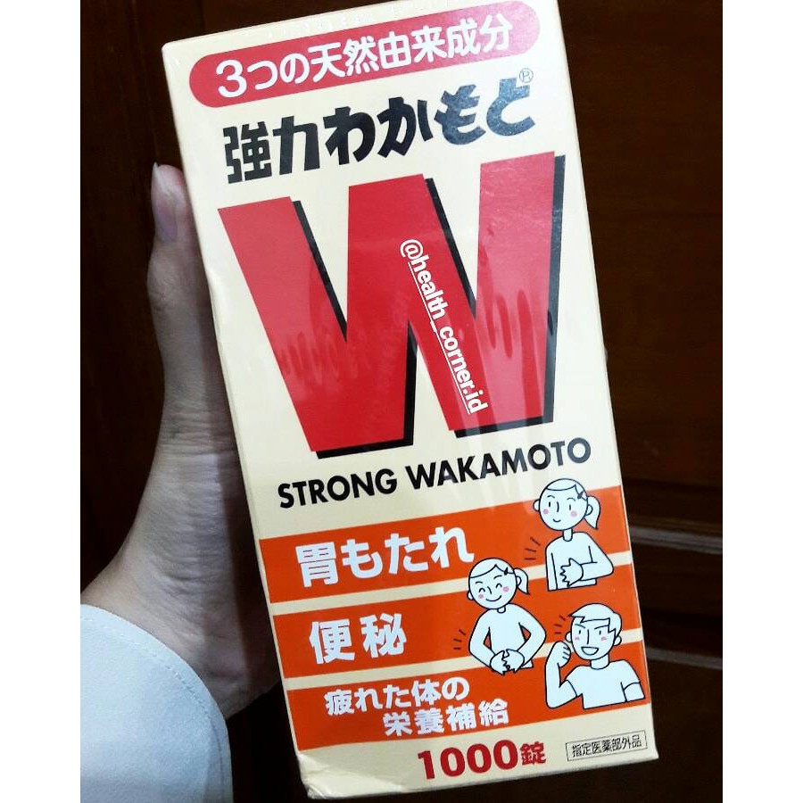 Strong Wakamoto 1000tab (Obat Lambung/Pencernaan)