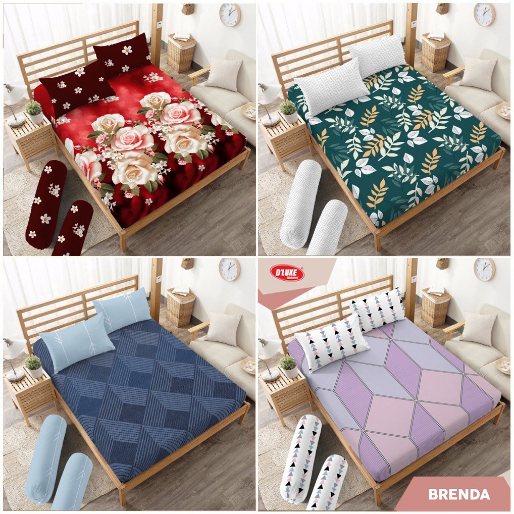 Sprei Kintakun D'Luxe Queen Size New Spring Edition Versi II Uk. 160x200