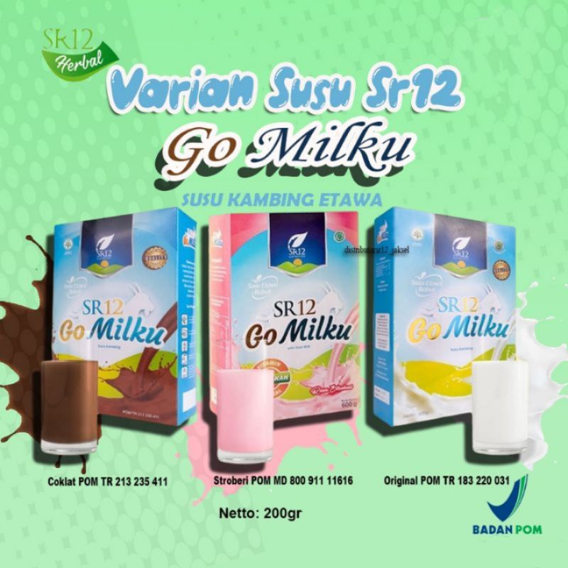 

Go milku Susu Kambing Etawa SR12