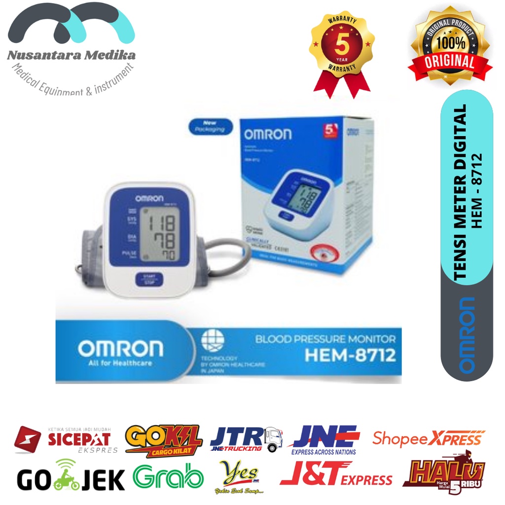 Tensi Meter Digital Omron HEM 8712