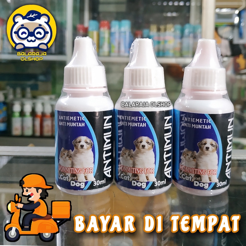 OBAT KUCING MUNTAH DAN MUAL-MUAL - ANTIMUN CAT DOG