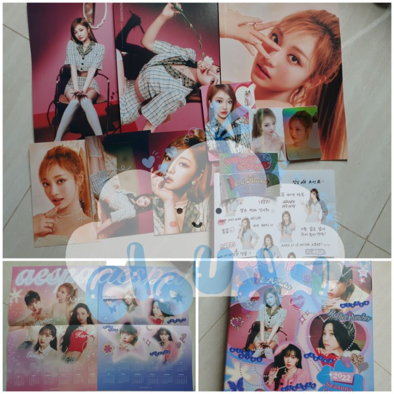 ready stock season's greeting 2022 aespa