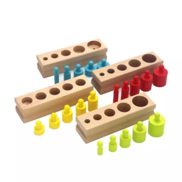 

Montessori COLORFUL KNOBBED CYLINDER Socket Silinder Diskon