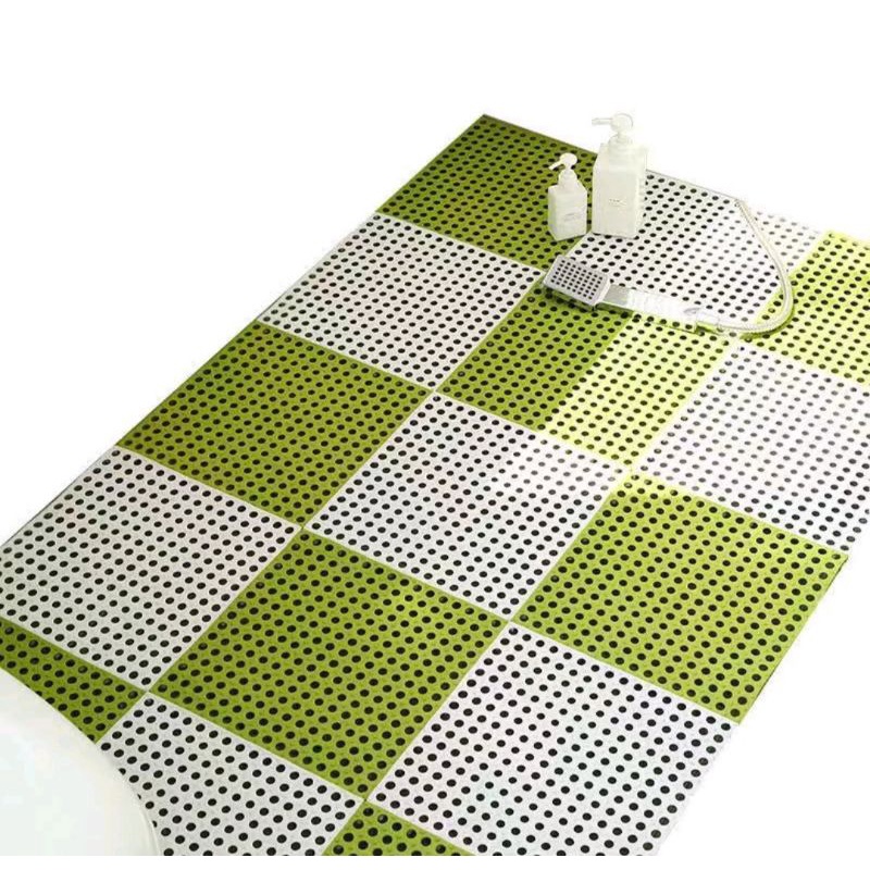 karpet kamar mandi anti licin polkadot 30x30cm