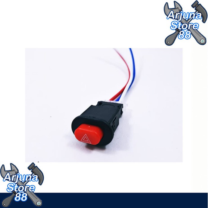 Saklar Lampu Hazard Switch On Of Lampu Motor Push Button