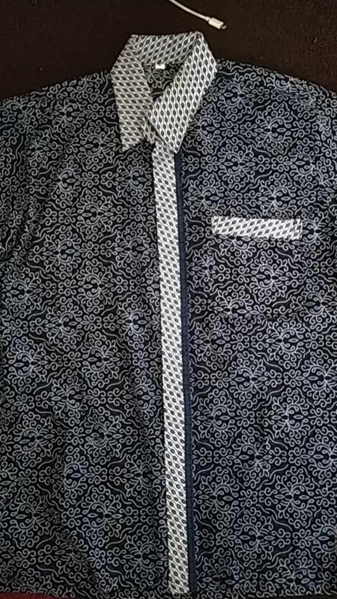 Atasan Batik Dolby Dolbi Dobby Doby Tenun Sutra Tulis Halus Katun Atbm Baron ,sarombit Atasan