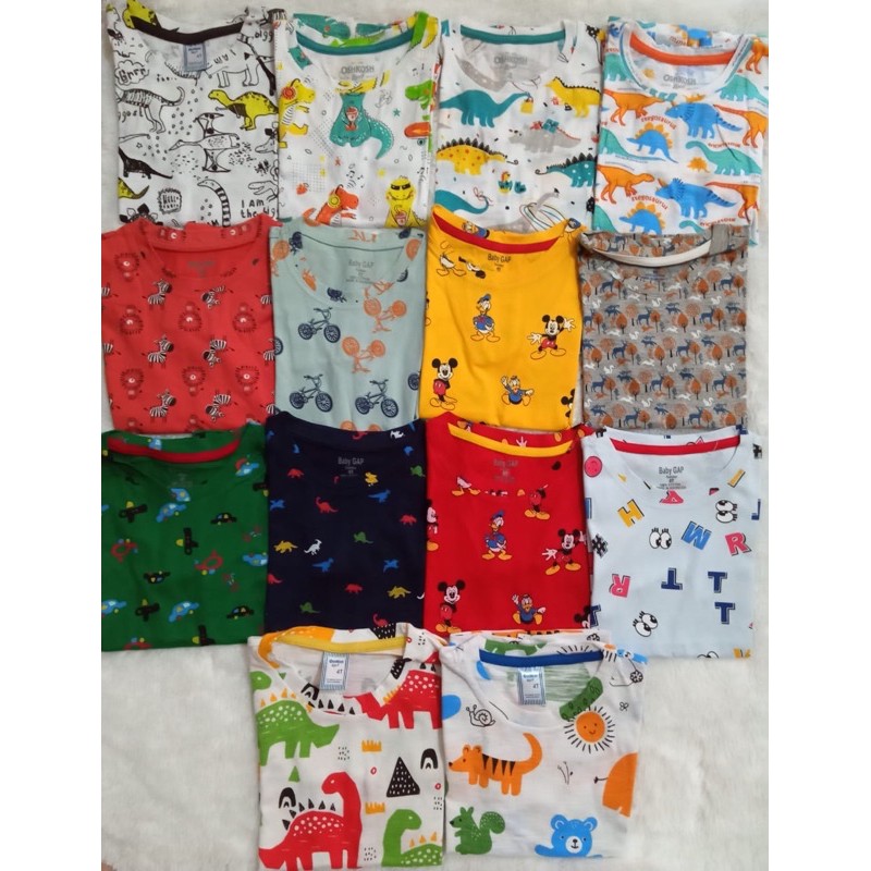 kaos anak fullprint babygap & oshkosh