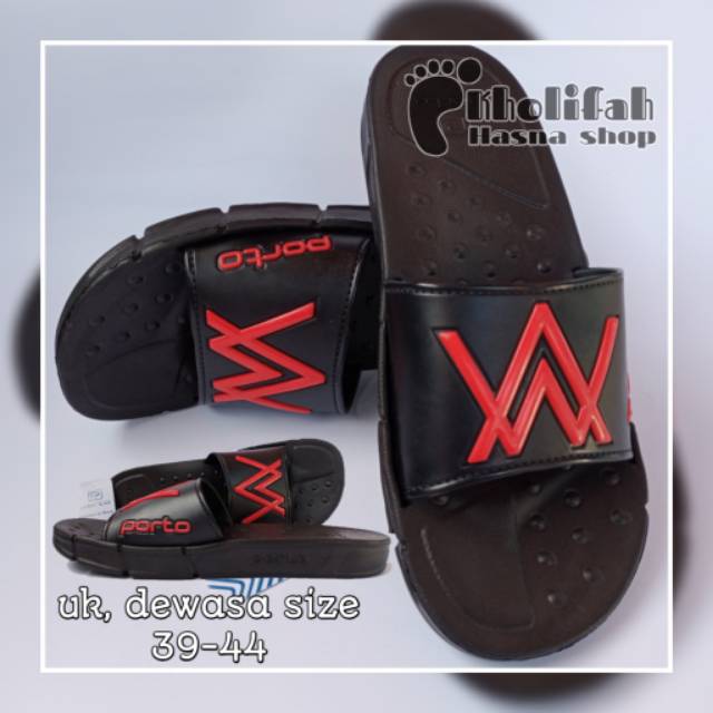 SANDAL DEWASA PRIA LAKI-LAKI ALANWALKER PORTO 39-44 (6a)