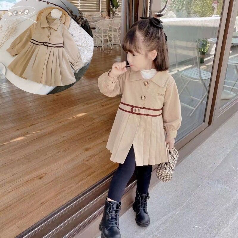 BARU! LIA023 -  Dress Blouse Outer Coat 2-5 Tahun Jaket Luaran Cardigan Korean Fashion Pergi Jalan