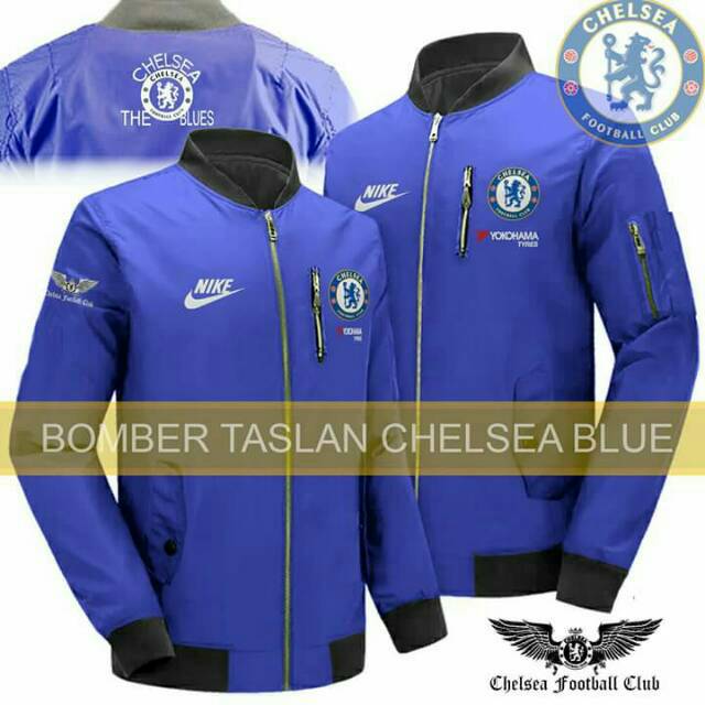 (WATERPROOF) JAKET BOMBER PRIA CHELSEA BLUE / ARMY