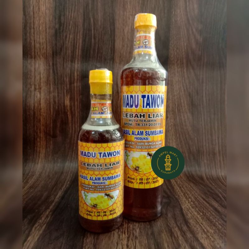 Madu Sumbawa Lebah Liar - Madu Tawon Original - Madu Stamina