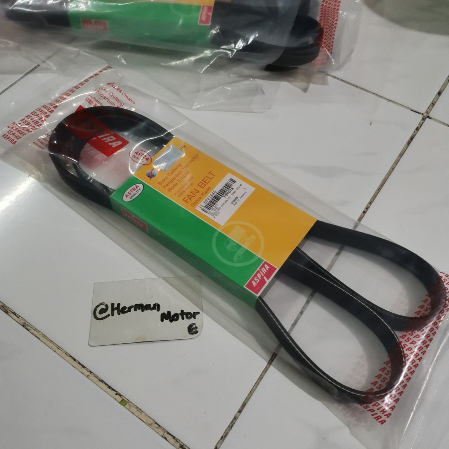 Fanbelt V-belt Aspira Bando Original Avanza Veloz 1.5cc EPS 2012-2015 & Rush Terios EPS 2010-2017 / 