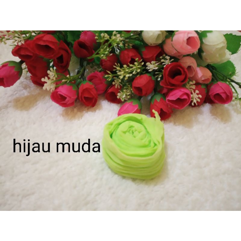 kain stoking bahan bunga stocking nylon flower setoking murah