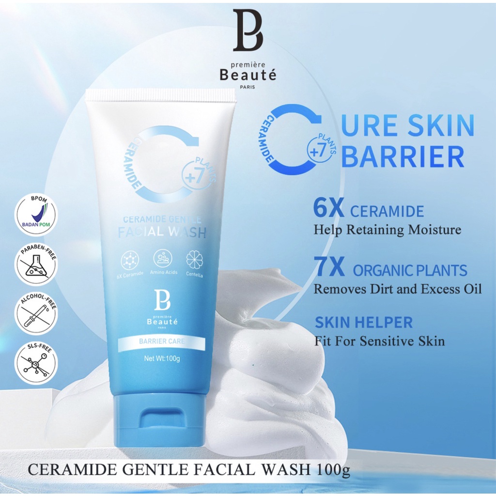 Premiere Beaute Barrier Repair Skincare All kit Package 6x Ceramide Series Package GENTLEAMINO ACID Hyaluronic Acid