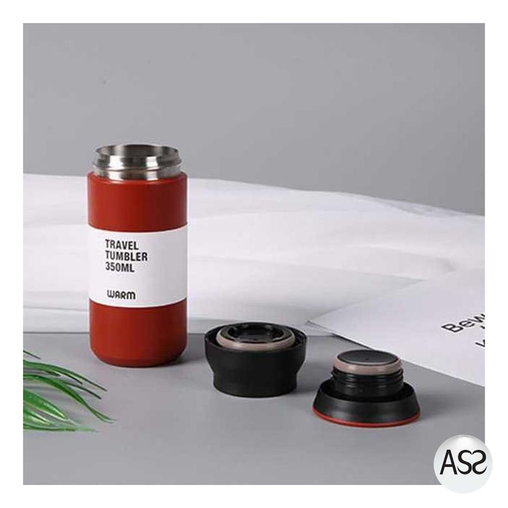 ASS Shop - Botol Minum Tumbler Thermos Stainless Steel 350ml - HS-6983