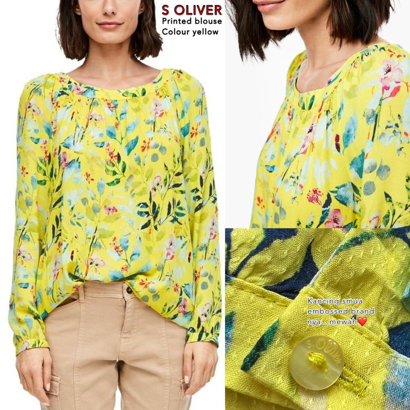 S ol*ver sleeves blouse