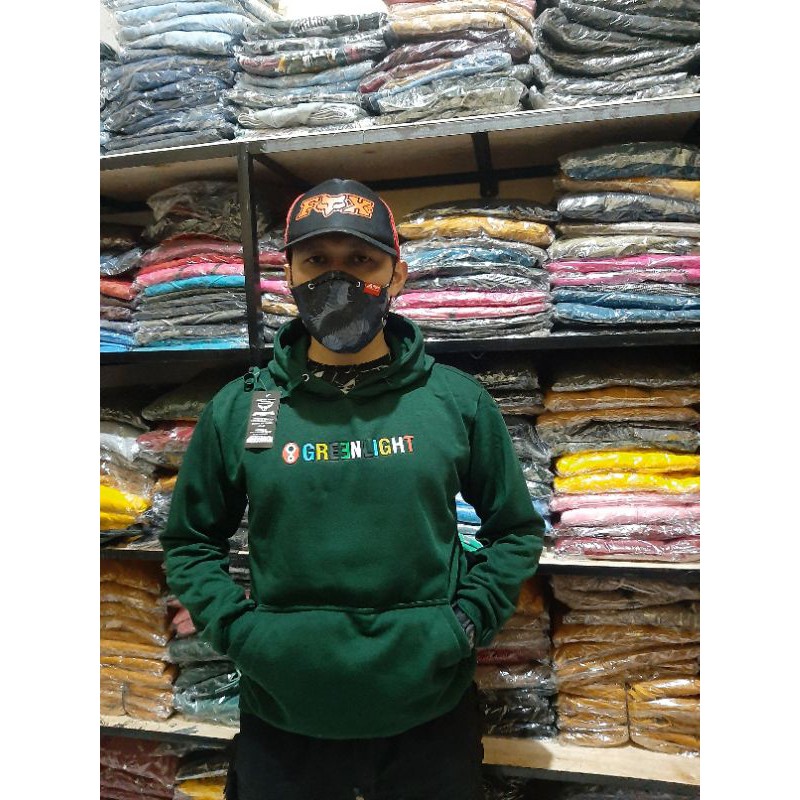 hoodie greenlight | hoodie distro greenlight | jaket hoodie distro terbaru
