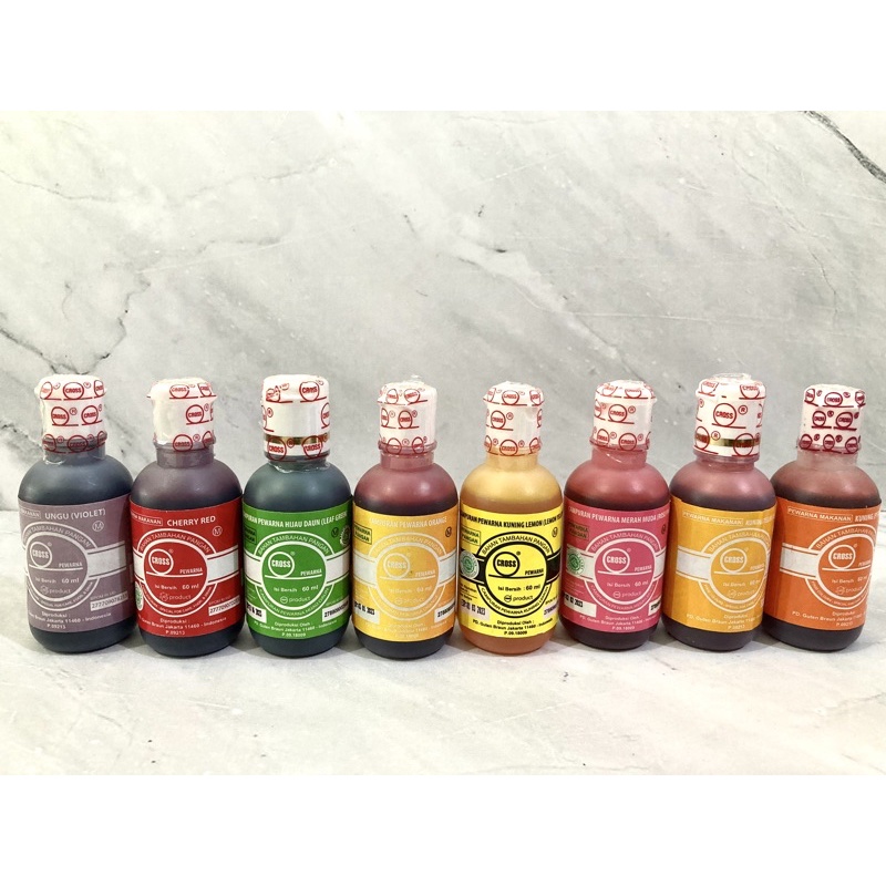 

CROSS OIL COLOR / Pewarna makanan Cross