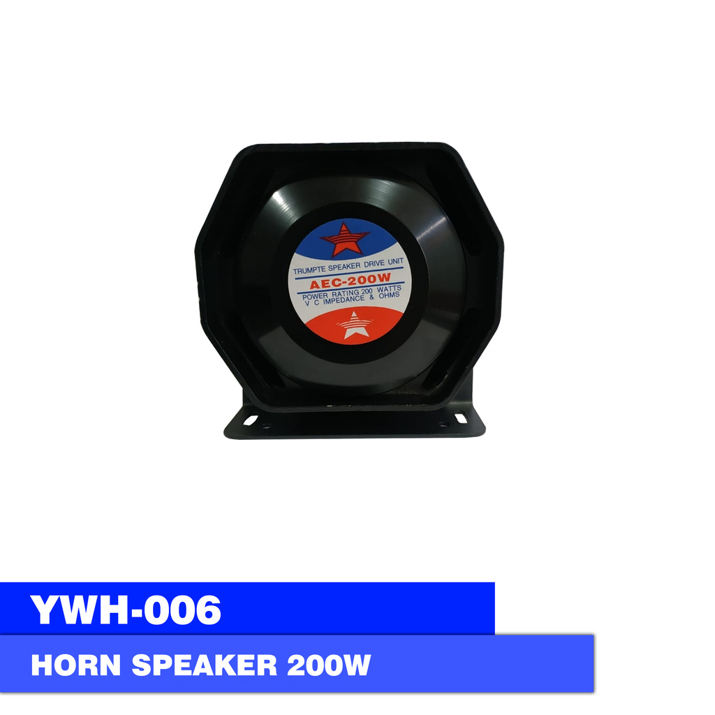 SIREN/ KLASON TOA SPEAKER MR HORN MOBIL YWH 006 KOTAK 200 W