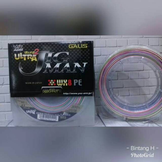 Senar PE YGK Ultra Jigman WX8 PE 6