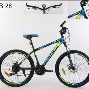 SEPEDA MTB LIMITLESS STEEL 26 INCH