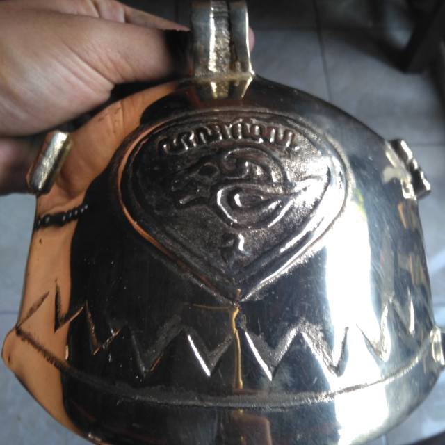 Bel lonceng klontong sapi kuningan / brass doorbell cowbell jumbo