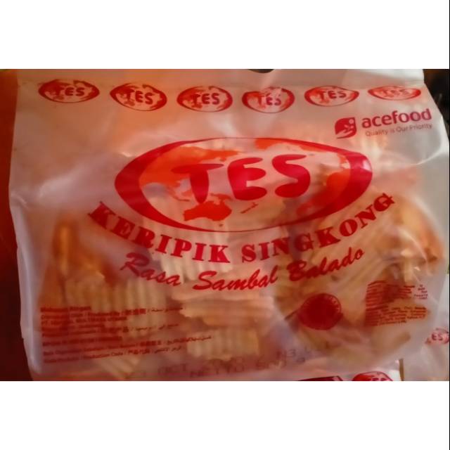 

Tes Keripik Singkong Balado 500 gram
