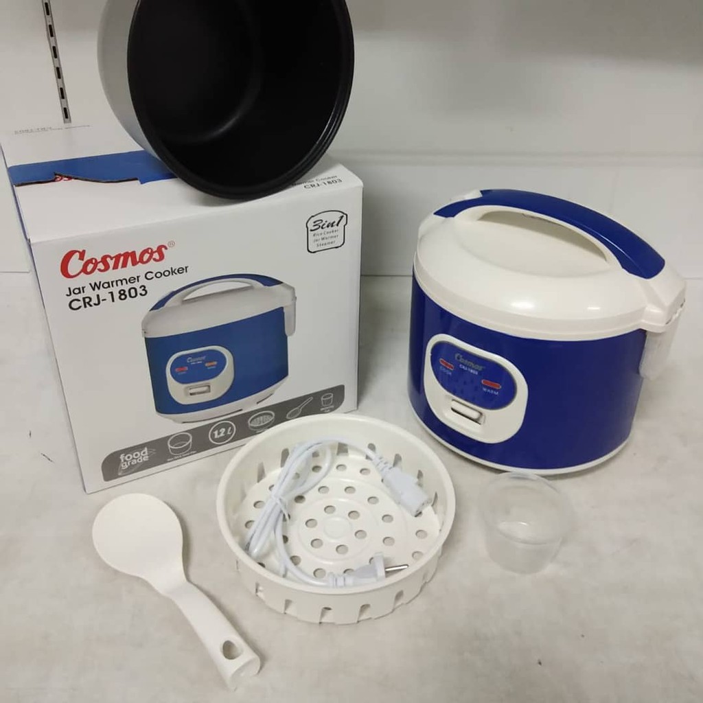 Magic Com Cosmos CRJ1803 1.2 Liter - Rice Cooker Cosmos 1.2 Liter Nonstick