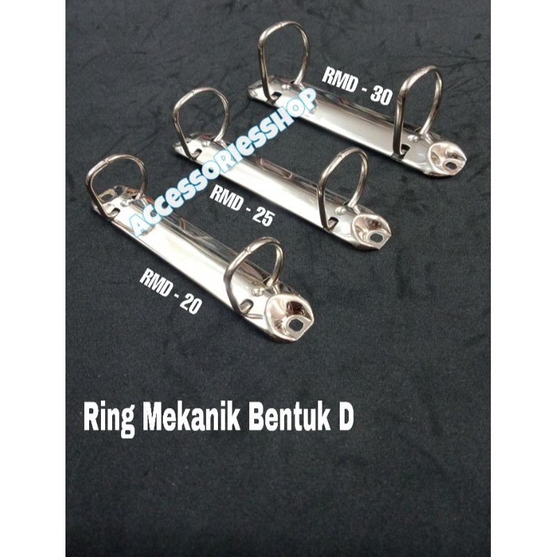 

Ring mekanik 2 ring bentuk D/ring binder/ring agenda-1Pcs