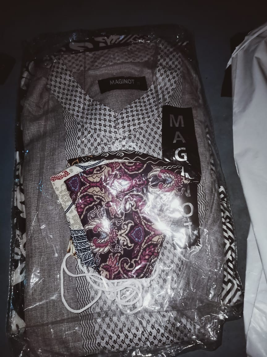 Maginot Kemeja Batik Satya-ls Lengan Panjang Pria