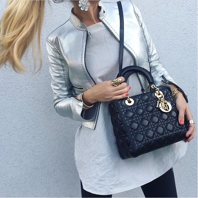 TAS LADY Dior MINI 24cm tas batam handbag import