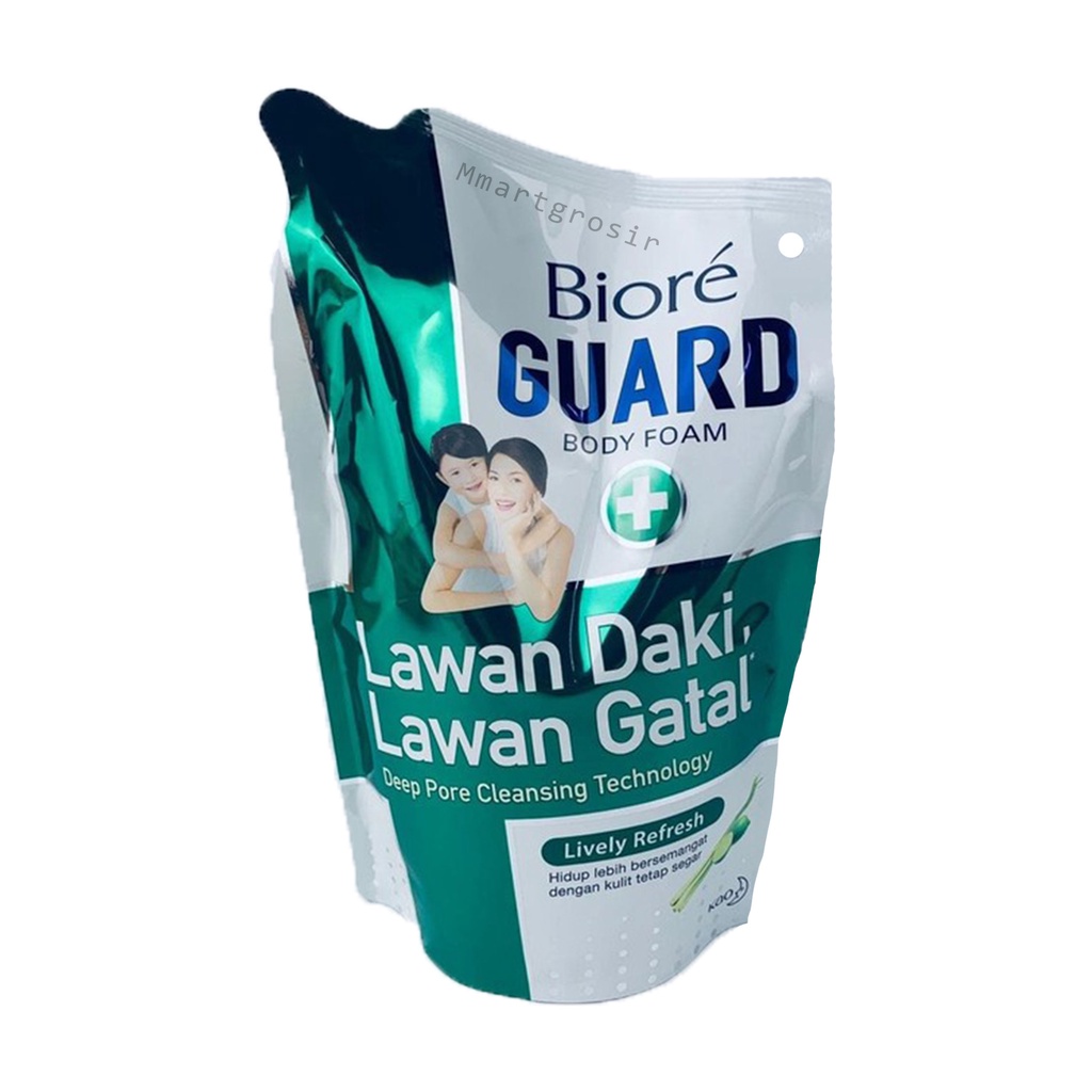 Biore Guard / Sabun mandi cair/ Lively refresh 400ml