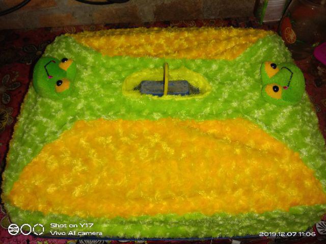 Tudung Saji Karakter Kotak Bahan Mawar