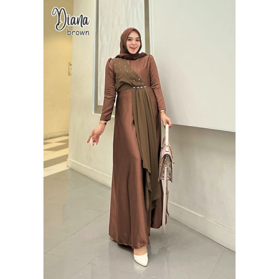 DIANA Gamis Mewah Pesta Muslimah