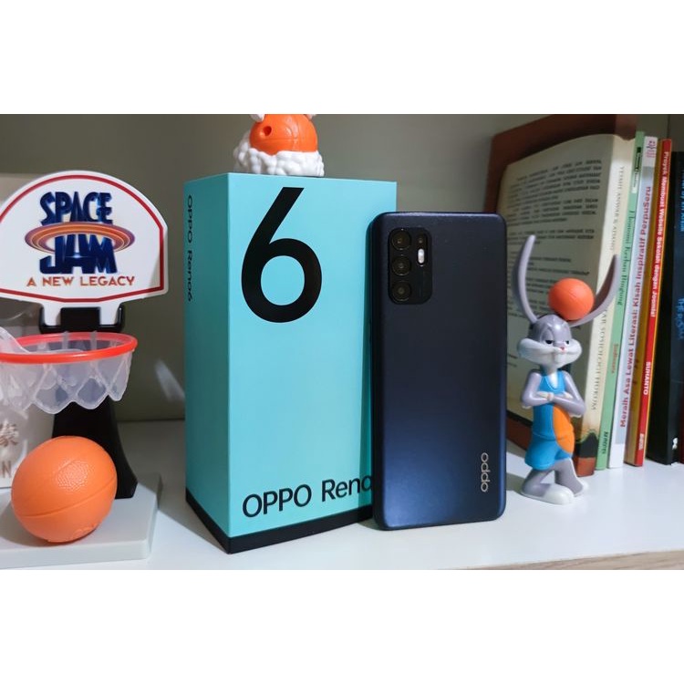 Hot New OPPO RENO 6 8+5/128 GB 4G garansi resmi Oppo seluruh indonesia