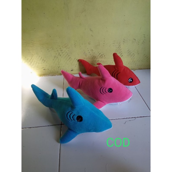 boneka ikan hiu baby shack lucu s