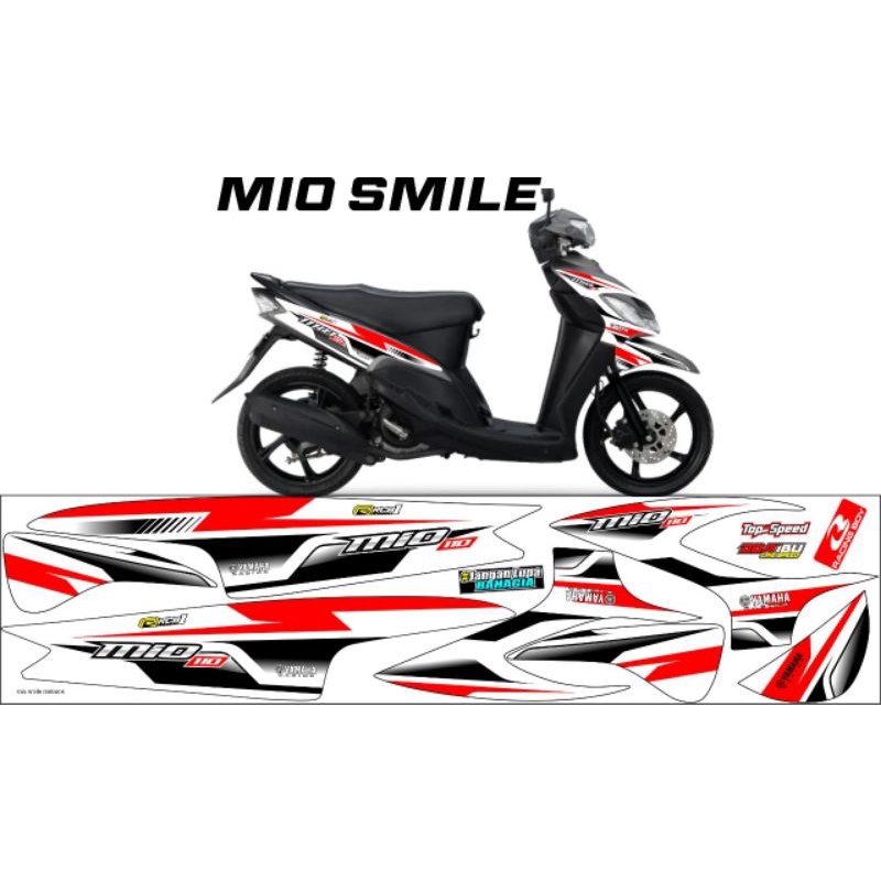 STRIPING YAMAHA MIO SMILE RACING