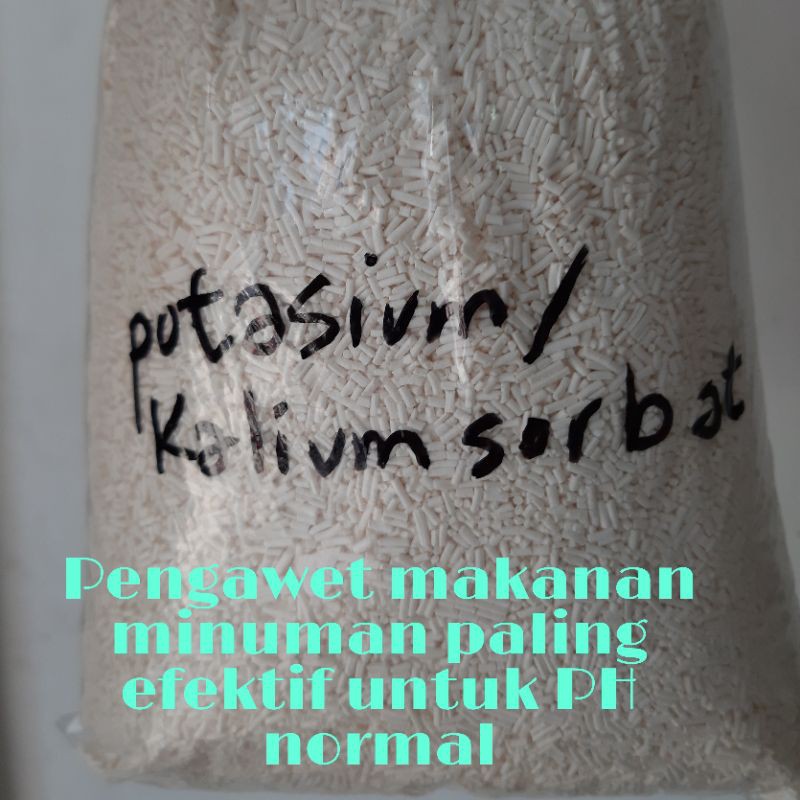 Potassium sorbate / BISA COD / Kalium sorbat/ netto 250gr /pengawet makanan/pengawet kosmetik