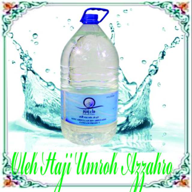 

Air zam-zam 5 liter original murah Bekasi
