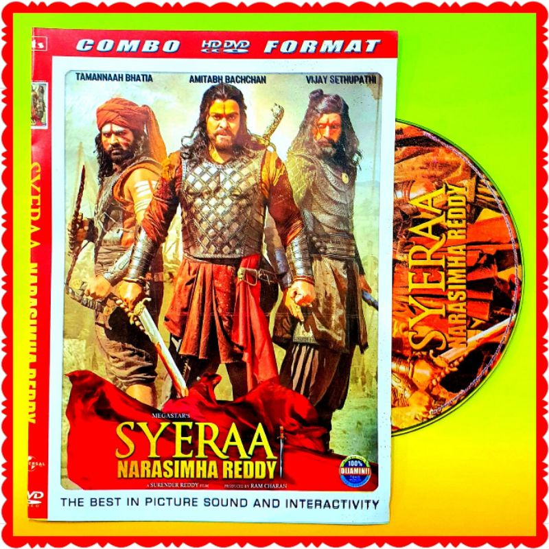 KASET FILM INDIA SYERAA-FILM KOLOSAL INDIA-FILM ACTION INDIA-FILM KERAJAAN INDIA COLOSSAL