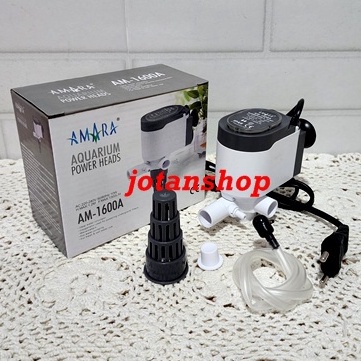 AMARA AM 1600 A AM1600A 1600A mesin Pompa celup Power Head filter Aquarium Aquascape