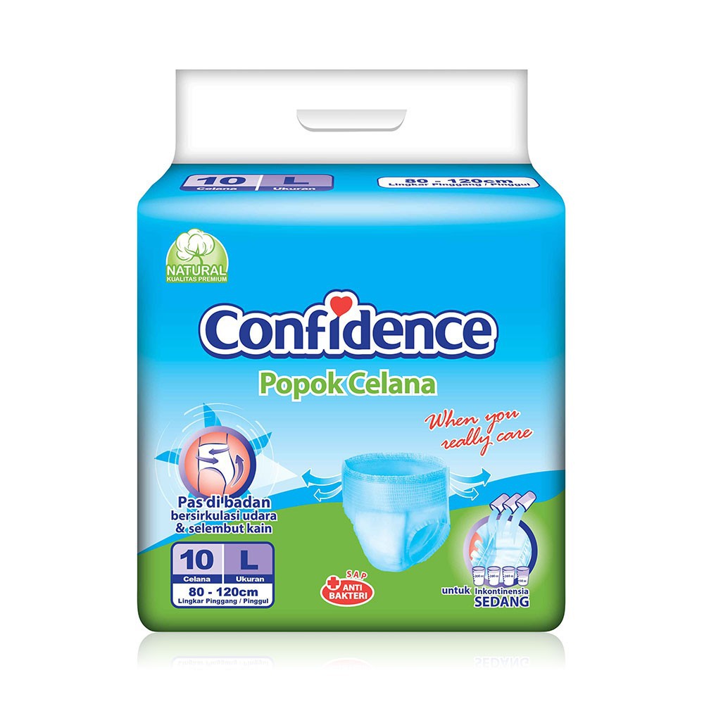 Confidence Adult Pants L10 - Confidence Popok Celana L 10