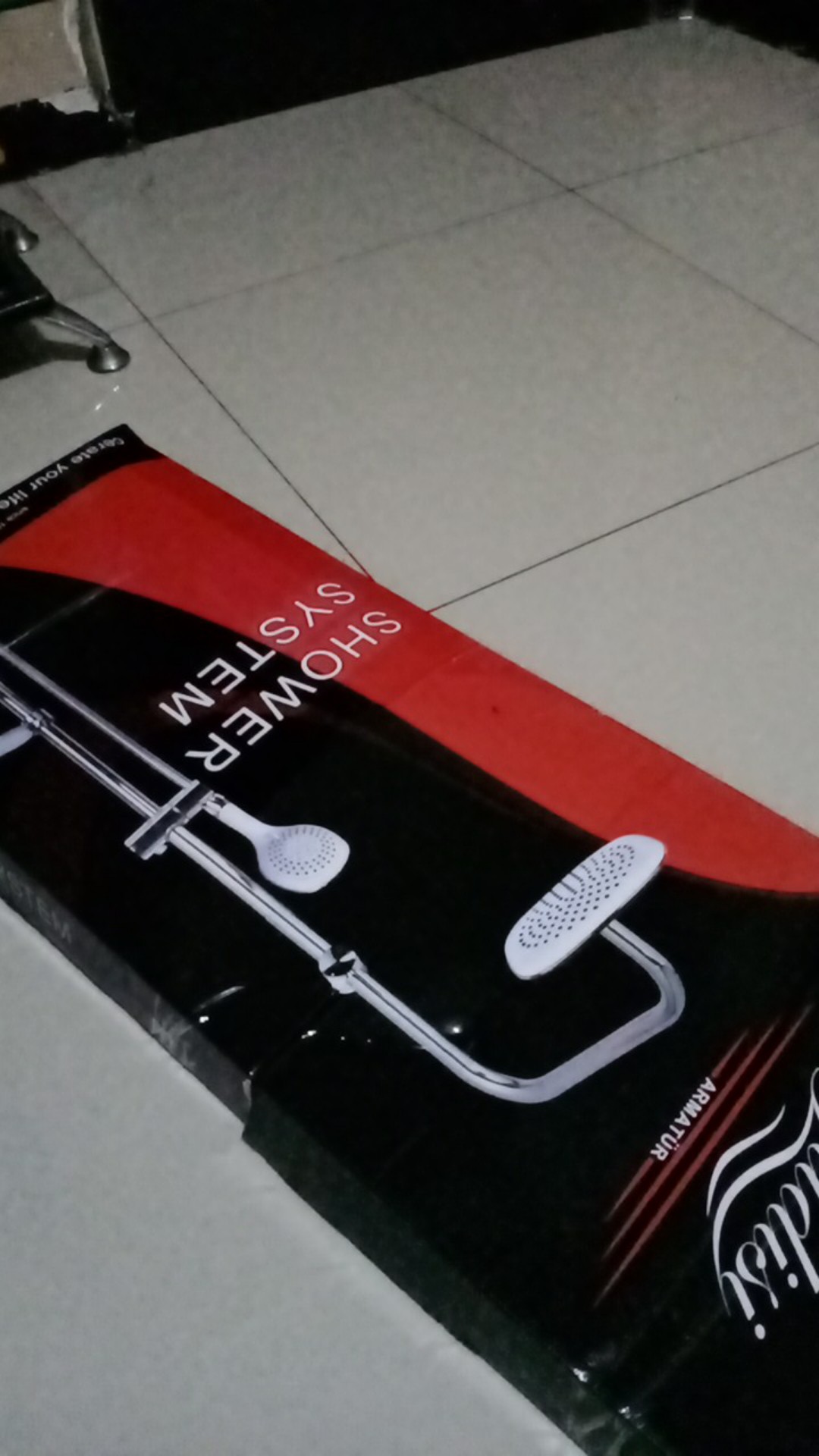 Shower Tiang Set Coulomn Stainless