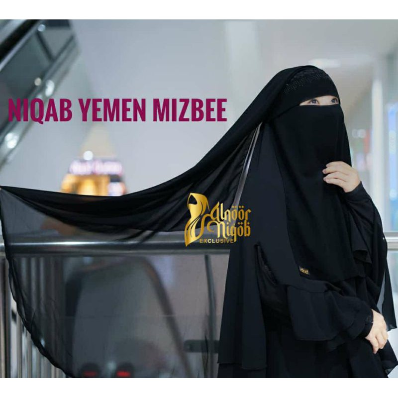 niqob YAMAN PONI MIZBEE Niqab bandana cadar sifon niqob cadar bandana nikop terbaru cadar temboro