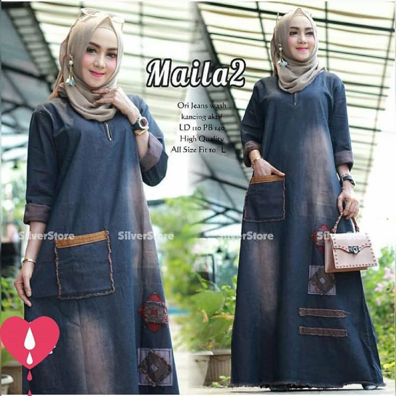GAMIS JEANS WANITA TRENDY KEKINIAN