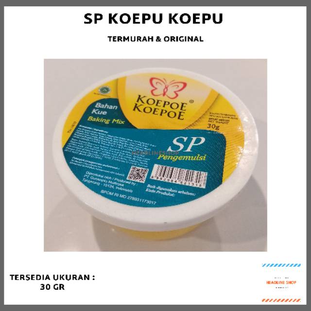 

SP Koepu Koepu 30 gr Original Kupu Kupu