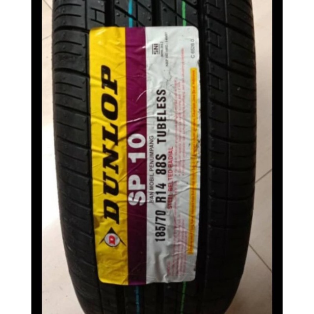 BAN MOBIL Ukuran 185/70/14 DUNLOP SP10