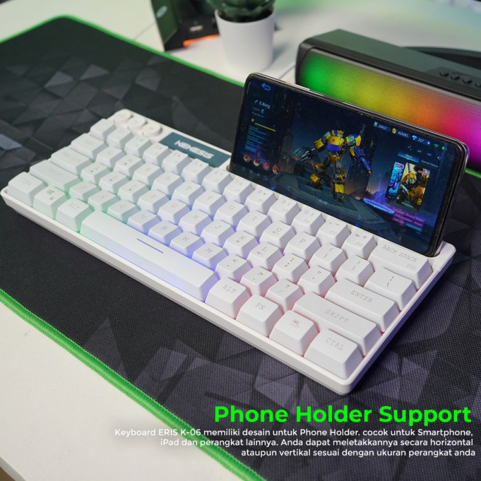 Keyboard Gaming NYK K06, K 06 TKL Rainbow